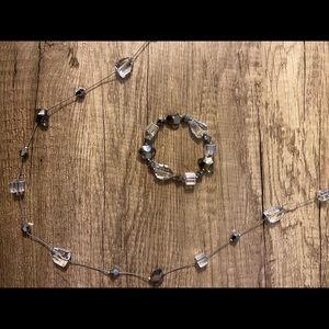 Premier Designs necklace with matching bracelet